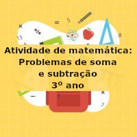 Atividade de matemática: Situações problema - 3º ano - Acessaber