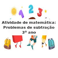 Atividade de matemática: Situações problema - 3º ano - Acessaber