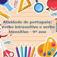 Atividade-de-portugues-Verbo-intransitivo-e-verbo-transitivo-9o-ano