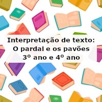 Interpretação de texto: O pardal e os pavões – 3º ano e 4º ano