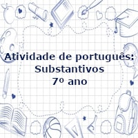 Atividade-de-portugues-Substantivos-7o-ano
