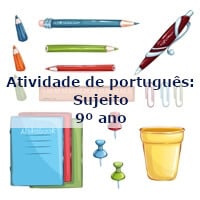 Atividade-de-portugues-Sujeito-9o-ano