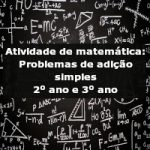 Atividade de matemática: Problemas de adição simples – 3º ano