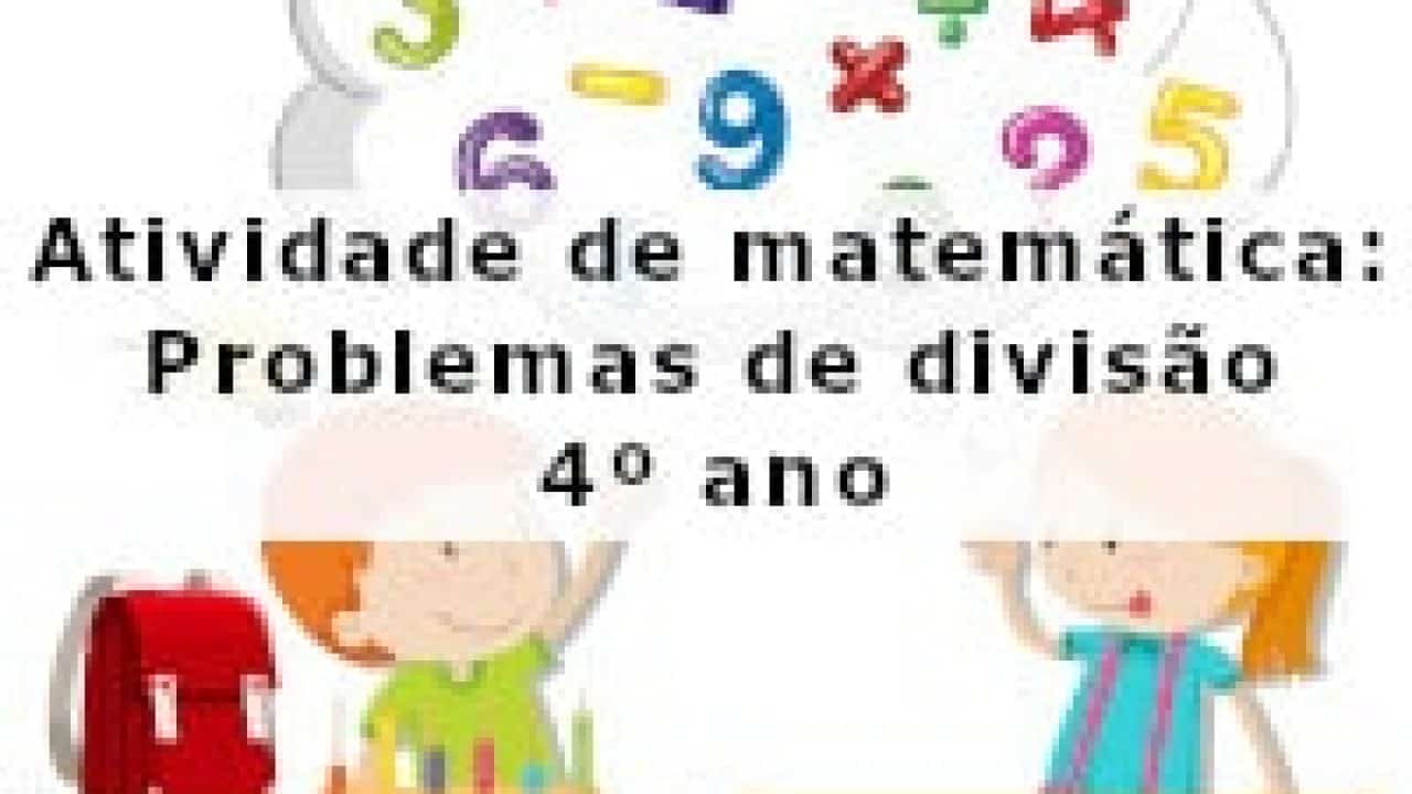 Exercícios de Divisão para o 4º Ano do Ensino Fundamental