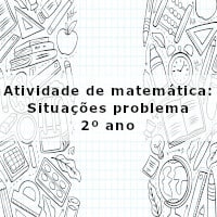 Atividade de matemática para 2º ano, baixar e imprimir