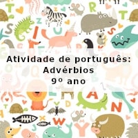 Atividade-de-portugues-Adverbios-9o-ano Imagem ilustrativa com o nome da atividade