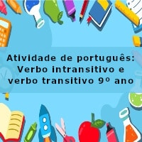 Atividade-de-portugues-Verbo-intransitivo-e-verbo-transitivo-9o-ano