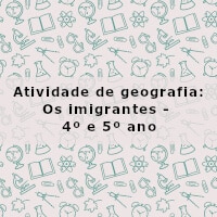 Atividade Geografia - 5 ano - Geografia