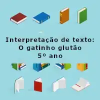 imagem ilustrativa da Interpretação de texto: O gatinho glutão - 5º ano