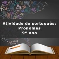 Atividade de português: Pronomes – 9º ano imagem ilustrativa da Atividade de português: Pronomes - 9º ano