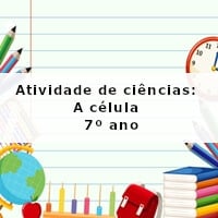 células de ciências biológicas do 7º ano