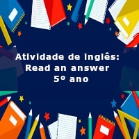 Atividade de inglês: Present Continuous Tense - 7º ano - Acessaber