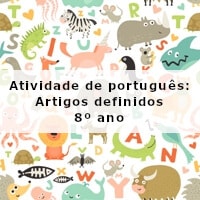 Atividade-de-portugues-Artigos-definidos-8o-ano