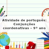 Atividade-de-portugues-Conjuncoes-coordenativas-9o-ano
