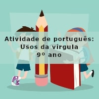 Atividade-de-portugues-Usos-da-virgula-9o-ano