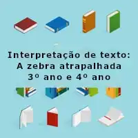 imagem ilustrativa da Interpretação de texto: A zebra atrapalhada - 3º ano e 4º ano