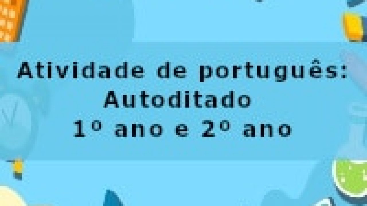 ATIVIDADES: AUTODITADO DAS OLIMPÍADAS — SÓ ESCOLA