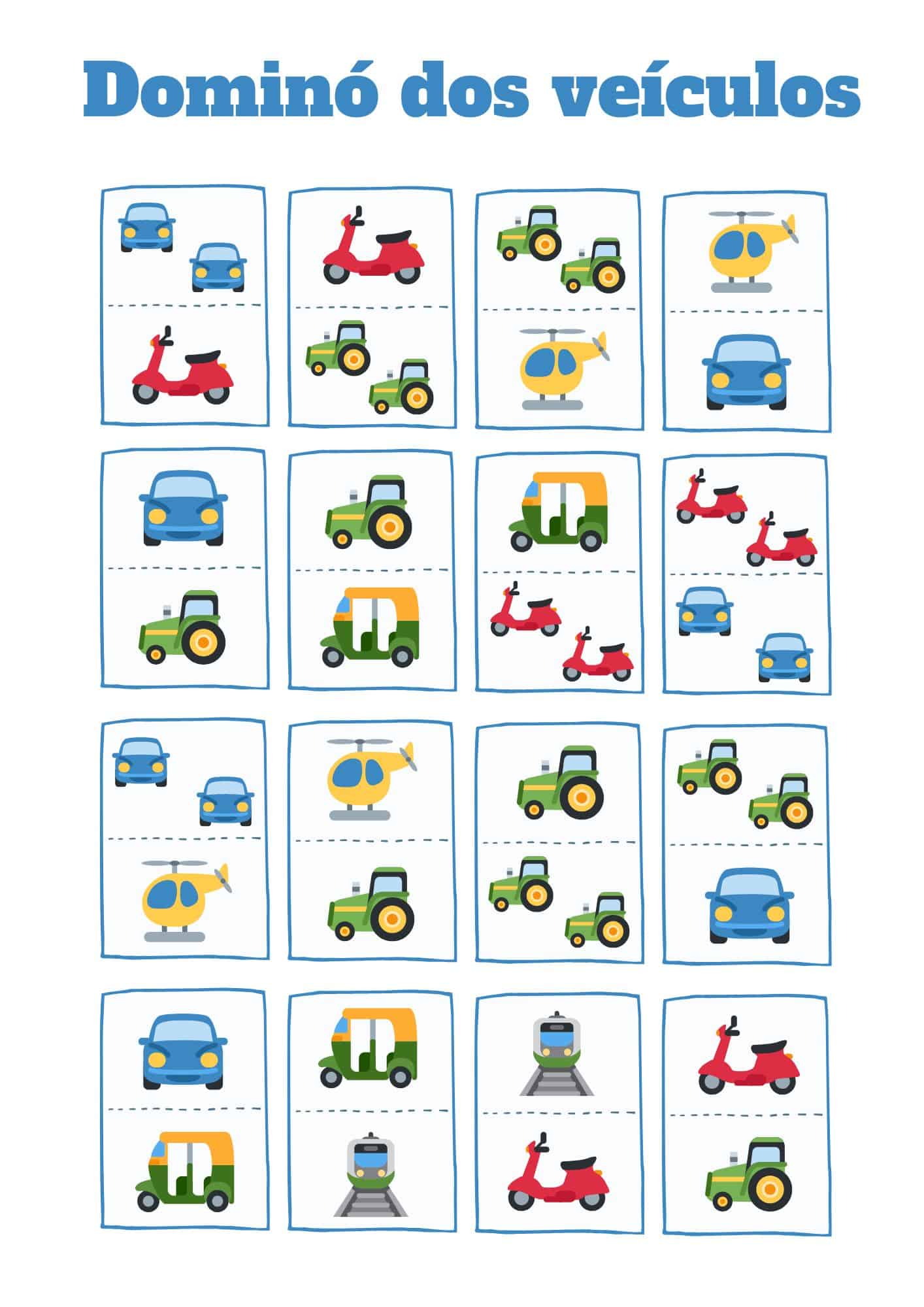 Dominó matematico para imprimir - Imagui