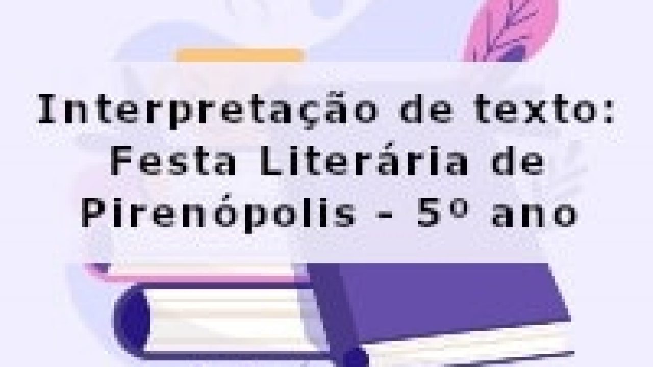 Interpretação de texto - Programação I