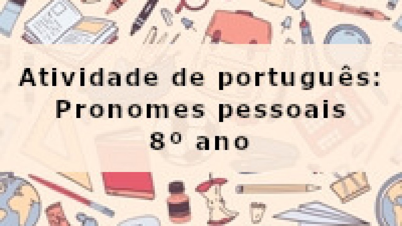 Pronomes - Português