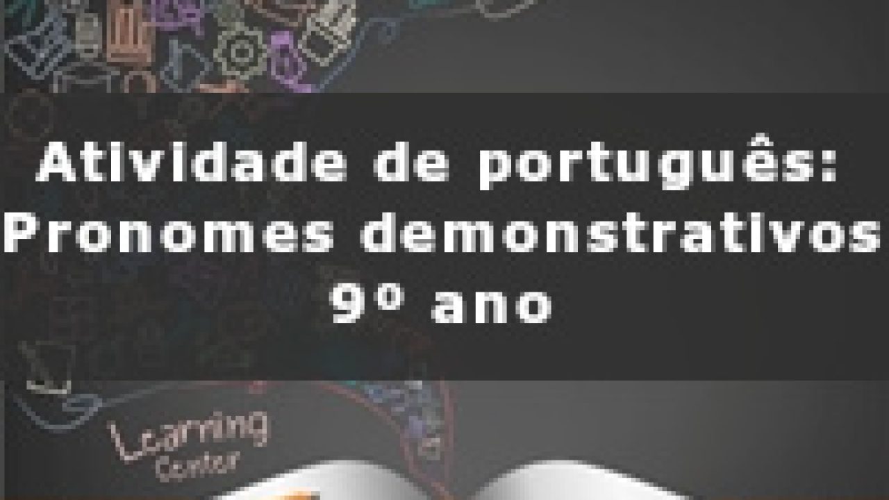 Pronomes Demonstrativos em Português - A Dica do Dia - Rio & Learn