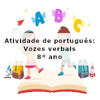 Atividade-de-portugues-Vozes-verbais-8o-ano