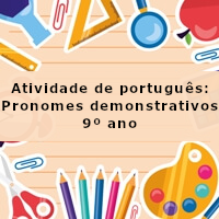 Pronomes demonstrativos