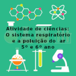 Atividade de ciências: O sistema respiratório e a poluição do ar – 5º ano e 6º ano