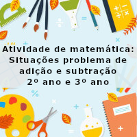 Situações problema de adicao e subtracao 2 e 3 ano