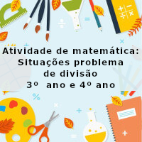 Situações problema de divisao 3 e 4 ano