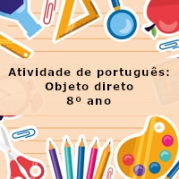 Atividade-de-portugues-Objeto-direto-8o-ano