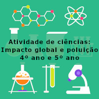 Atividade de ciencias -impacto glogal e poluicao – 4 e 5 ano