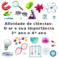 Atividade de ciencias – o ar e sua importancia – 3 e 4 ano