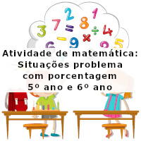 Situações problema porcentagem 5 ano