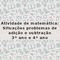Situacoes problema adicao e subtracao