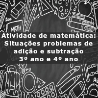 Situações problema adicao e subtracao