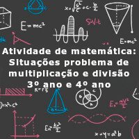 Situacoes problema divisao e multiplicacao