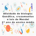 Atividade de biologia: Genética, cruzamentos e leis de Mendel – 2º ano do ensino médio